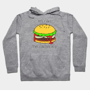 KLADD .fake burger Hoodie